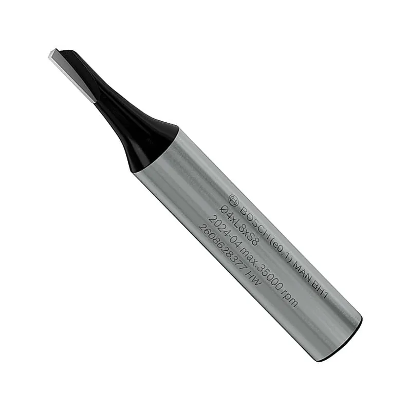 Fraise droite — queue 8 mm · actif Ø4 × 8 mm — Bosch 2608628377 2