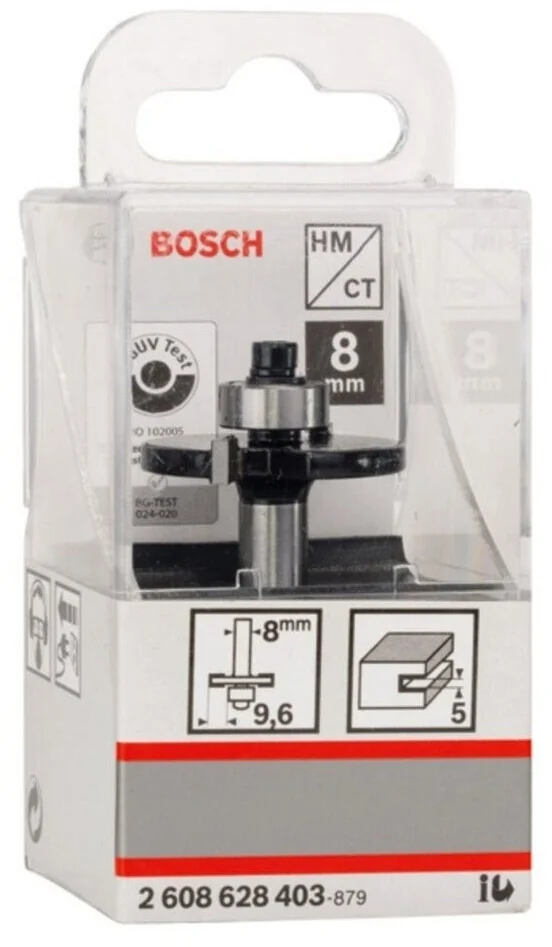 فريزة تخديد — ساق 8 مم · فعال Ø32 × 5 مم — Bosch 2608628403
