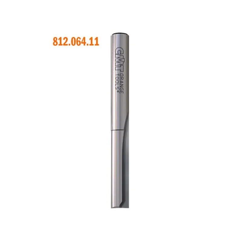 Fraise droite à deux tranchants — queue 6 mm · actif Ø6 × 25,4 mm — CMT 712.060.11 5