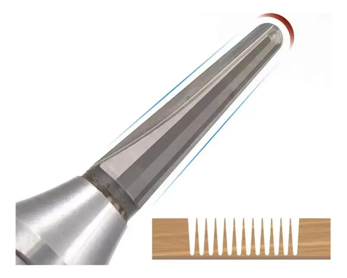 Fraise à rainurer en V pour pliage de panneaux MDF et high gloss — queue 8 mm 4