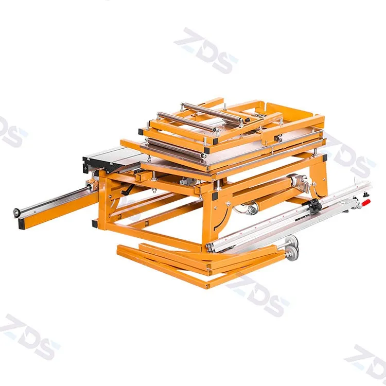 Table de sciage coulissante multifonctionnelle ZICAR pour menuiserie 3