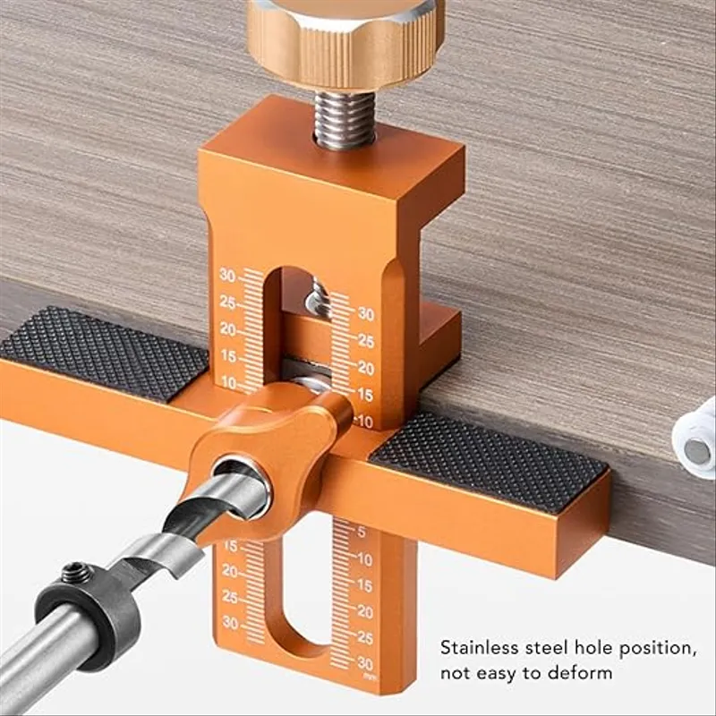 Gabarit push open, d’alignement et de perçage  pour portes de meubles