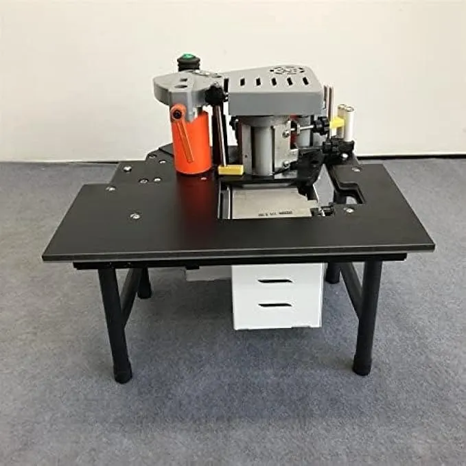 Plaqueuse de chants portable à bac de colle — machine d’encollage pour panneaux 5
