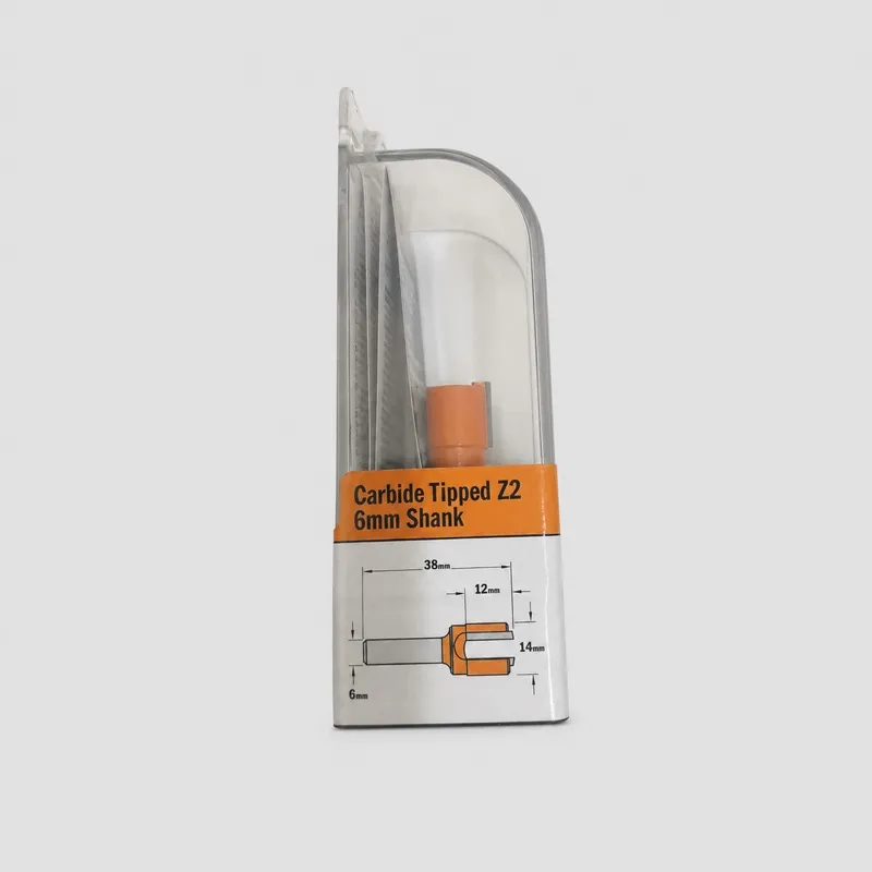 Fraise à entailler pour charnières — queue 6 mm · actif Ø14 × 12 mm — CMT 702.140.11 2